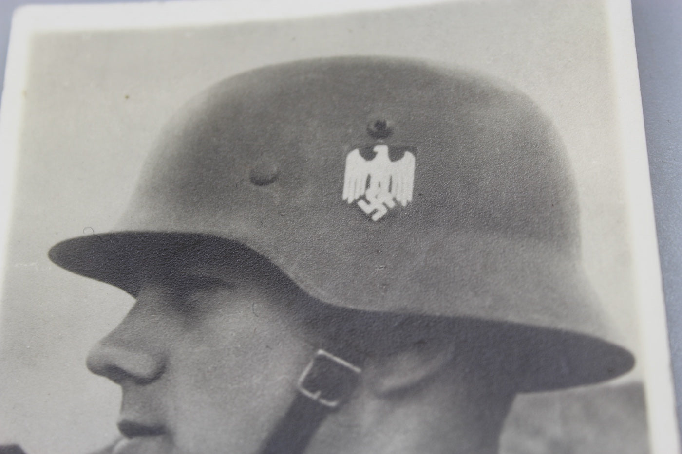 Foto studio elmetto M.35 WH WW2, foto 2