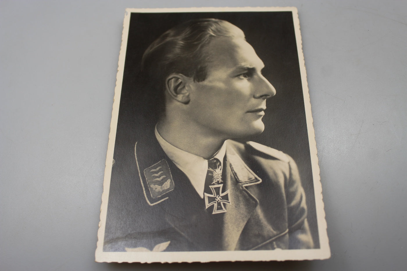 Major Baumbach - Cartolina postale serie Rittertrager WW2