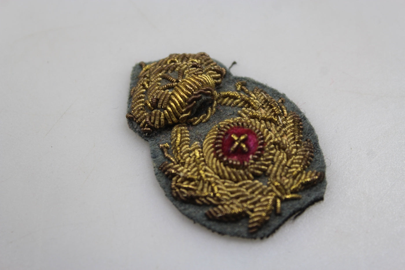 Fregio bustina Ufficiale Commissariato REI WW2