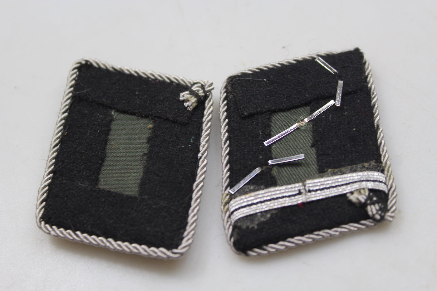 Repro coppia di mostrine Ufficiale W-SS