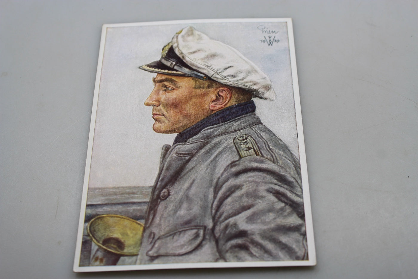 Cartolina postale Willrich – Serie U-boot-Waffe – Kapitan Leutnant Gunther Prien