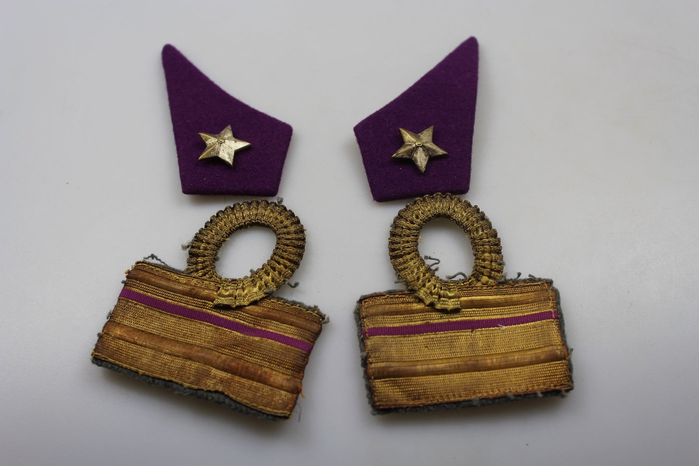 Set ( gradi + mostrine ) Commissariato Militare REI