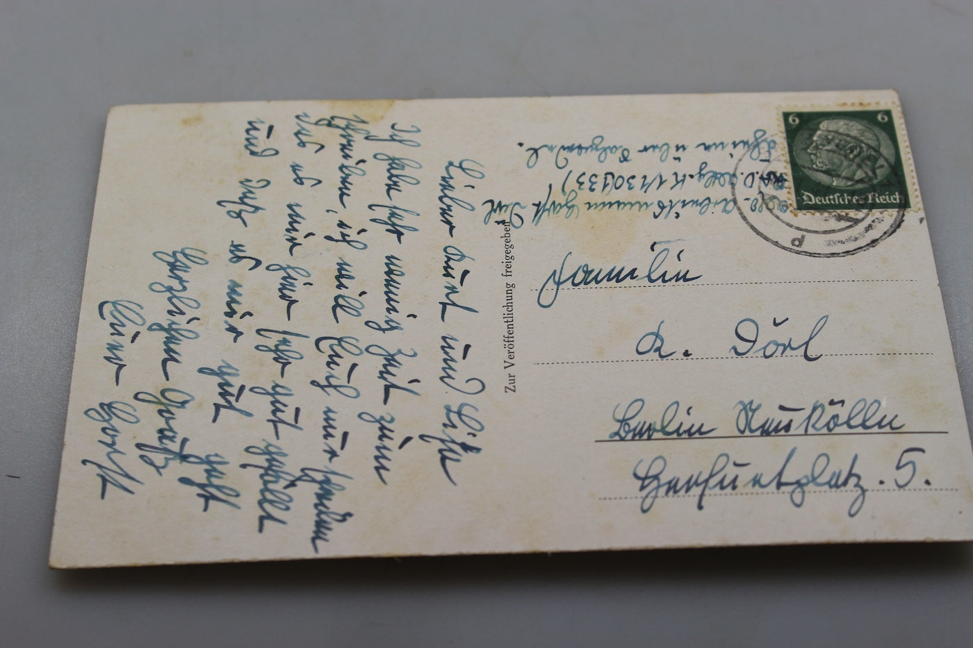 Cartolina postale RAD