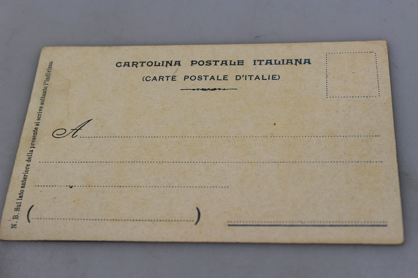 Cartolina postale REI