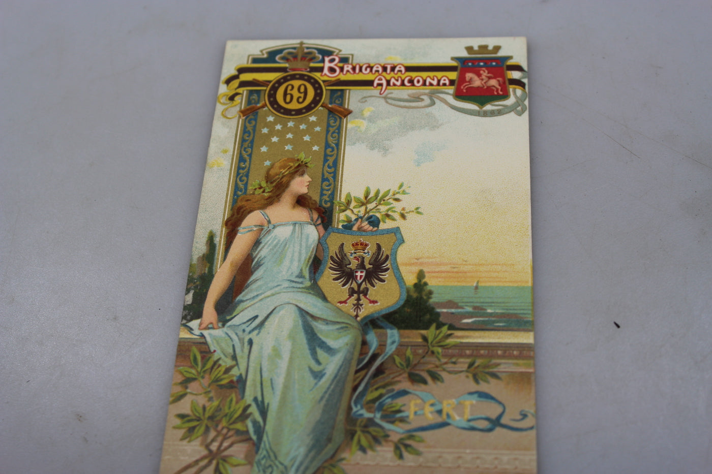 Cartolina postale 69^ Brigata Ancona