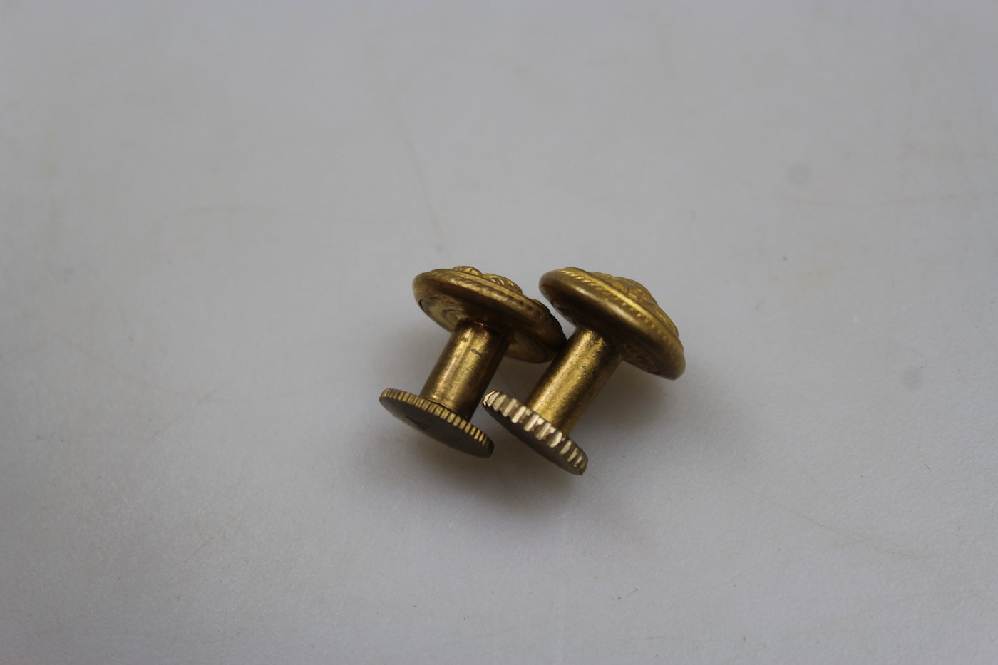 Coppia bottoni spalline Ufficiale REI WW2