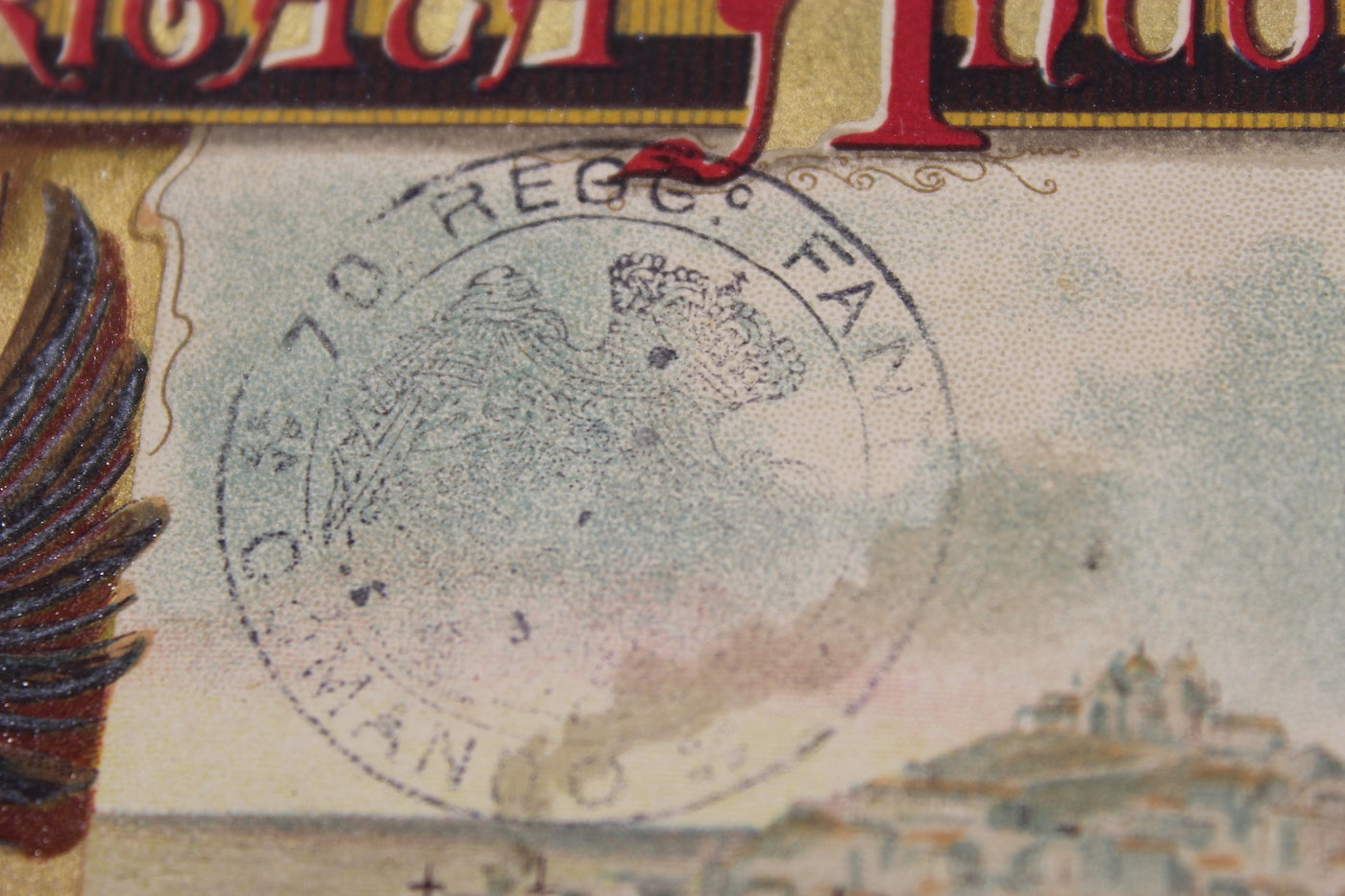 Cartolina postale "Reggimento Ancona"