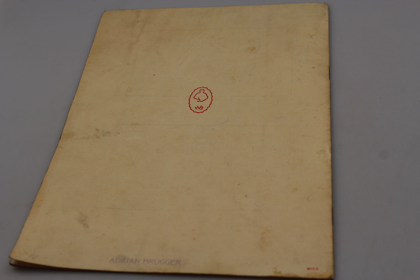 "Die Urkunde" catalogo anni 30'