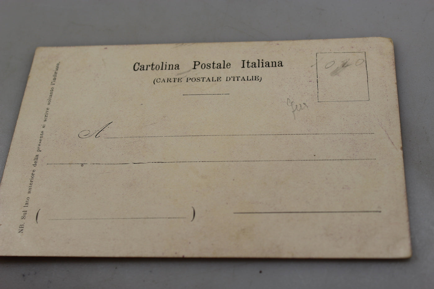 Cartolina postale REI