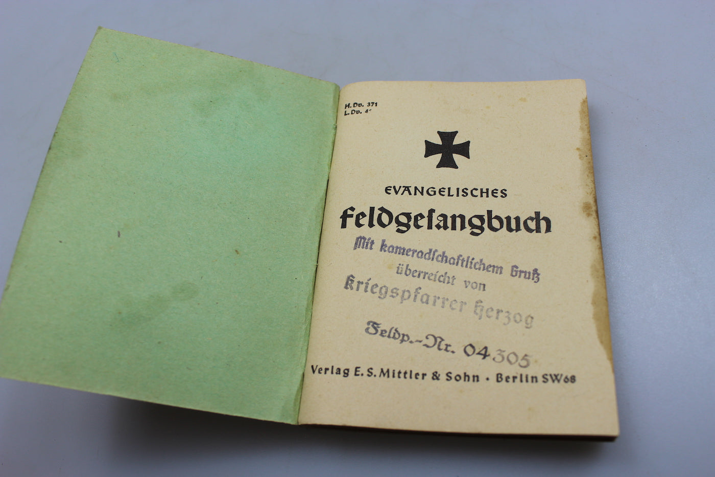 Libretto tascabile preghiere WW2