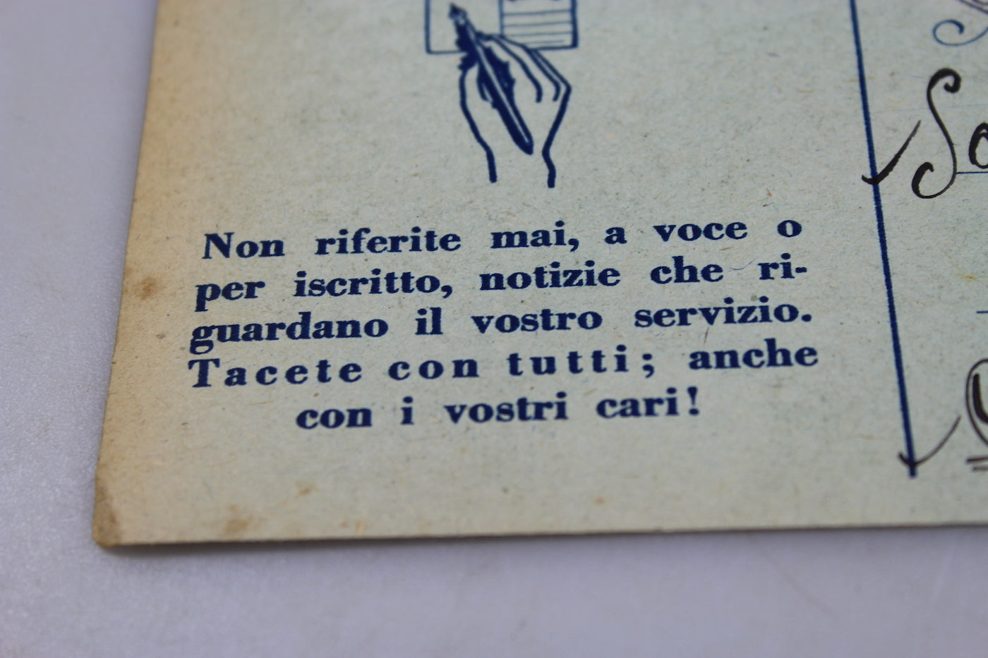 Cartolina postale FFAA WW 2