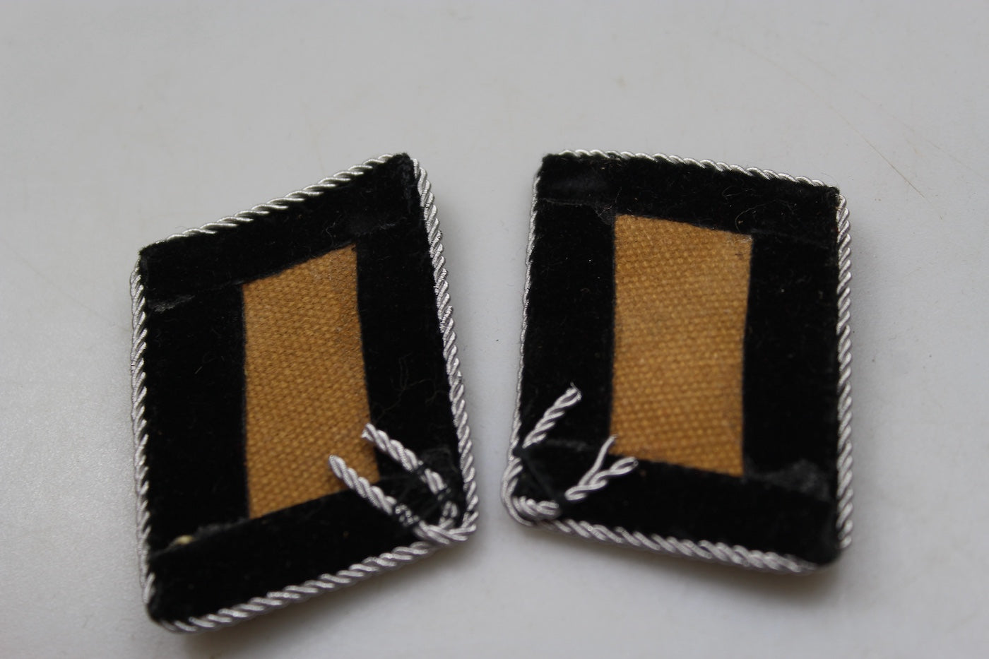 Repro coppia di mostrine Ufficiale W-SS