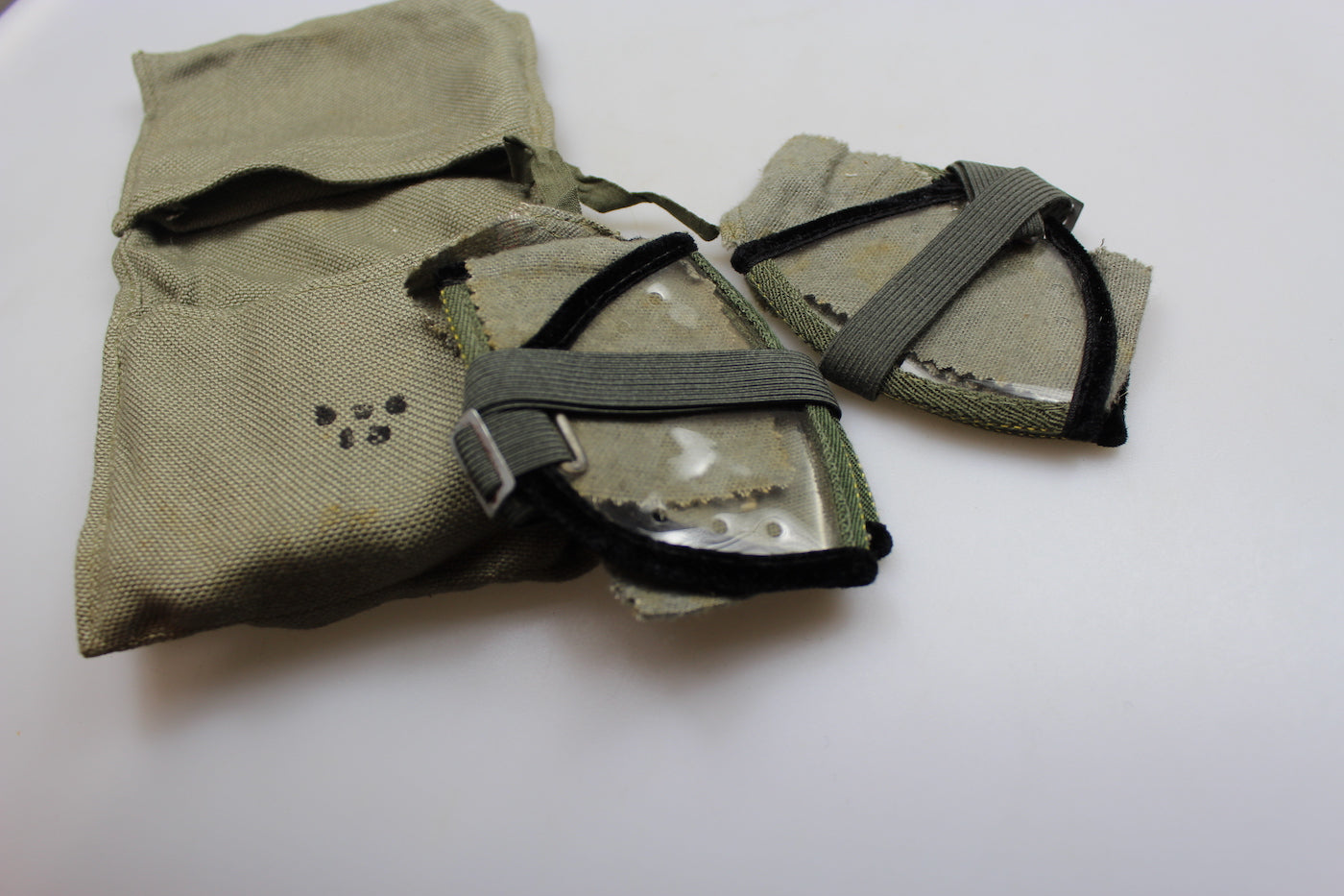 Confezione multipla 4 occhiali in celluloide WW2