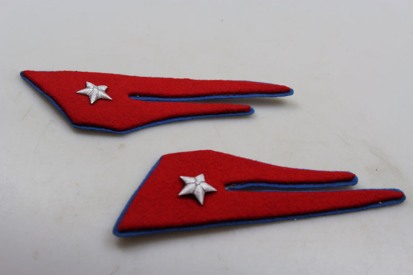 Coppia mostrine M.34 Ufficiale REI WW 2