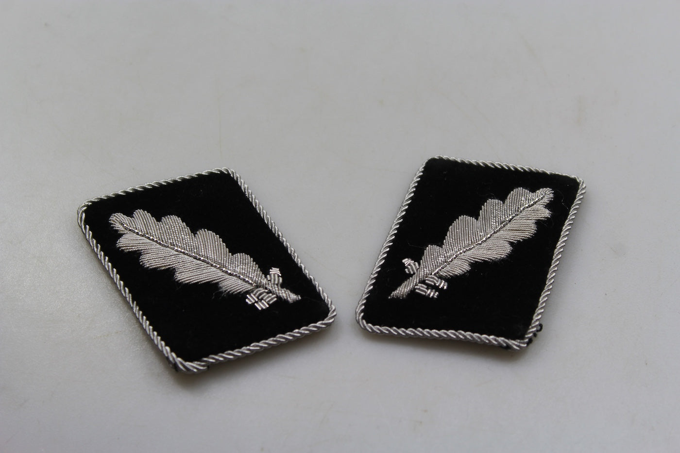 Repro coppia di mostrine Ufficiale W-SS