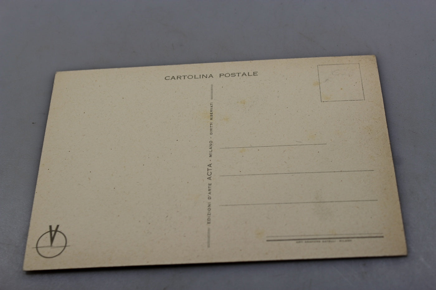 Cartolina postale "Giovani Fascisti eroi di Bir el Gobi"