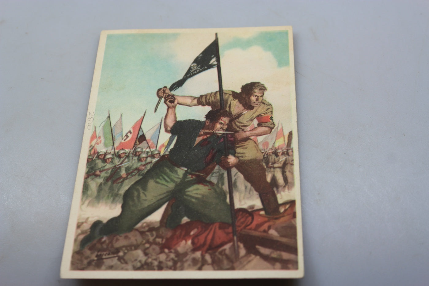 Cartolina postale "La Disperata"