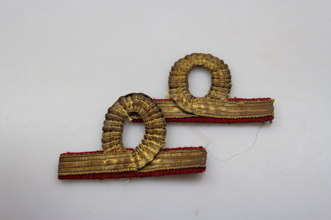 Coppia gradi "ridotti" Ufficiale Sanità REI WW2