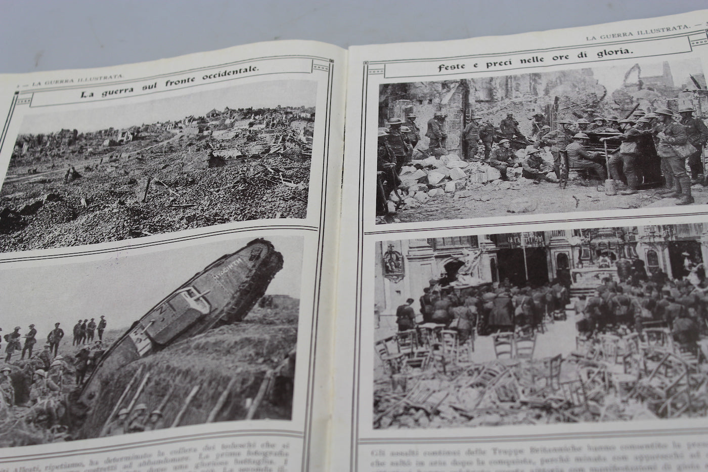 "La guerra illustrata" Ottobre 1918