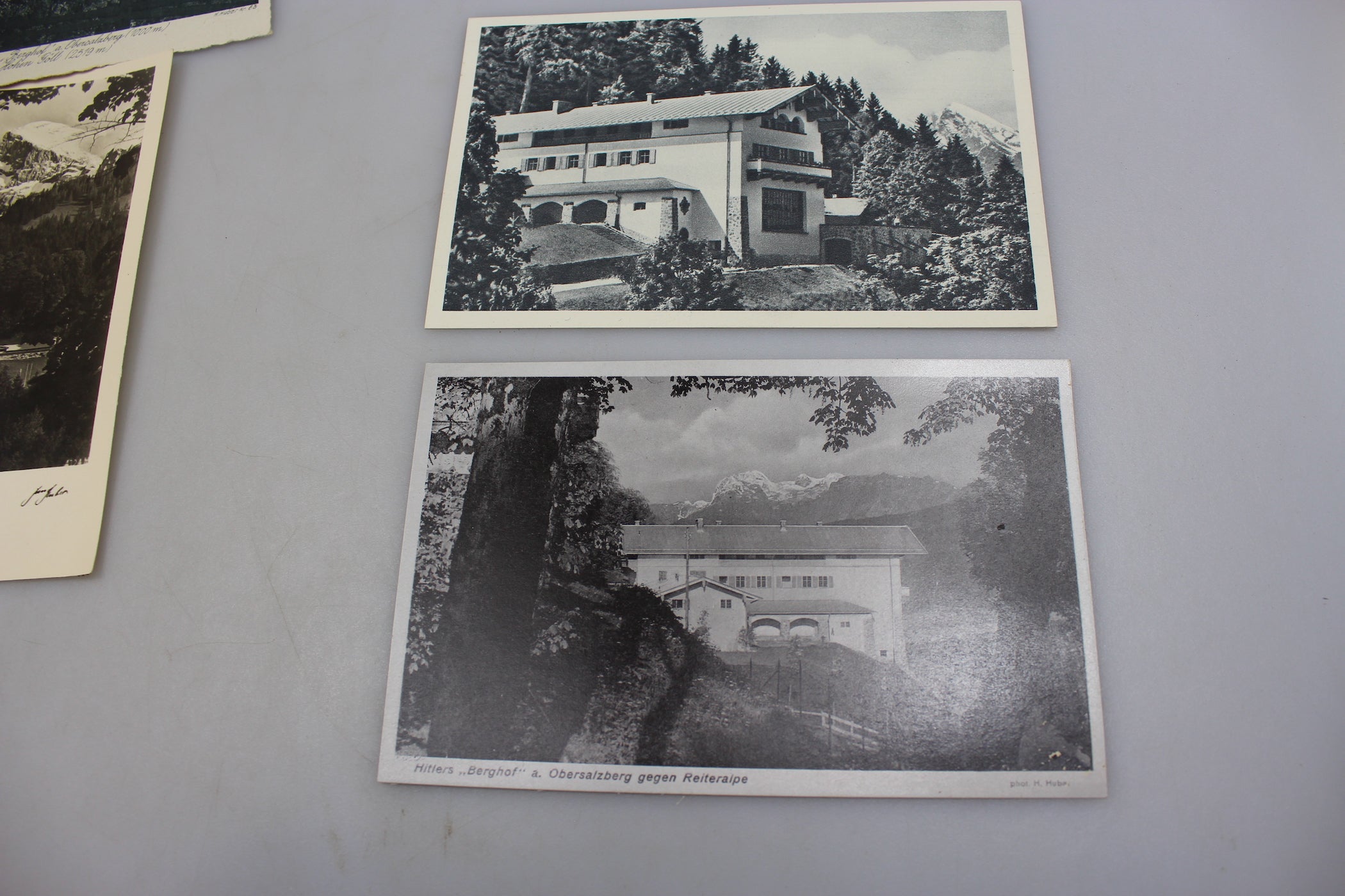 # 7 cartoline postali raffiguranti differenti scorci del Berghof