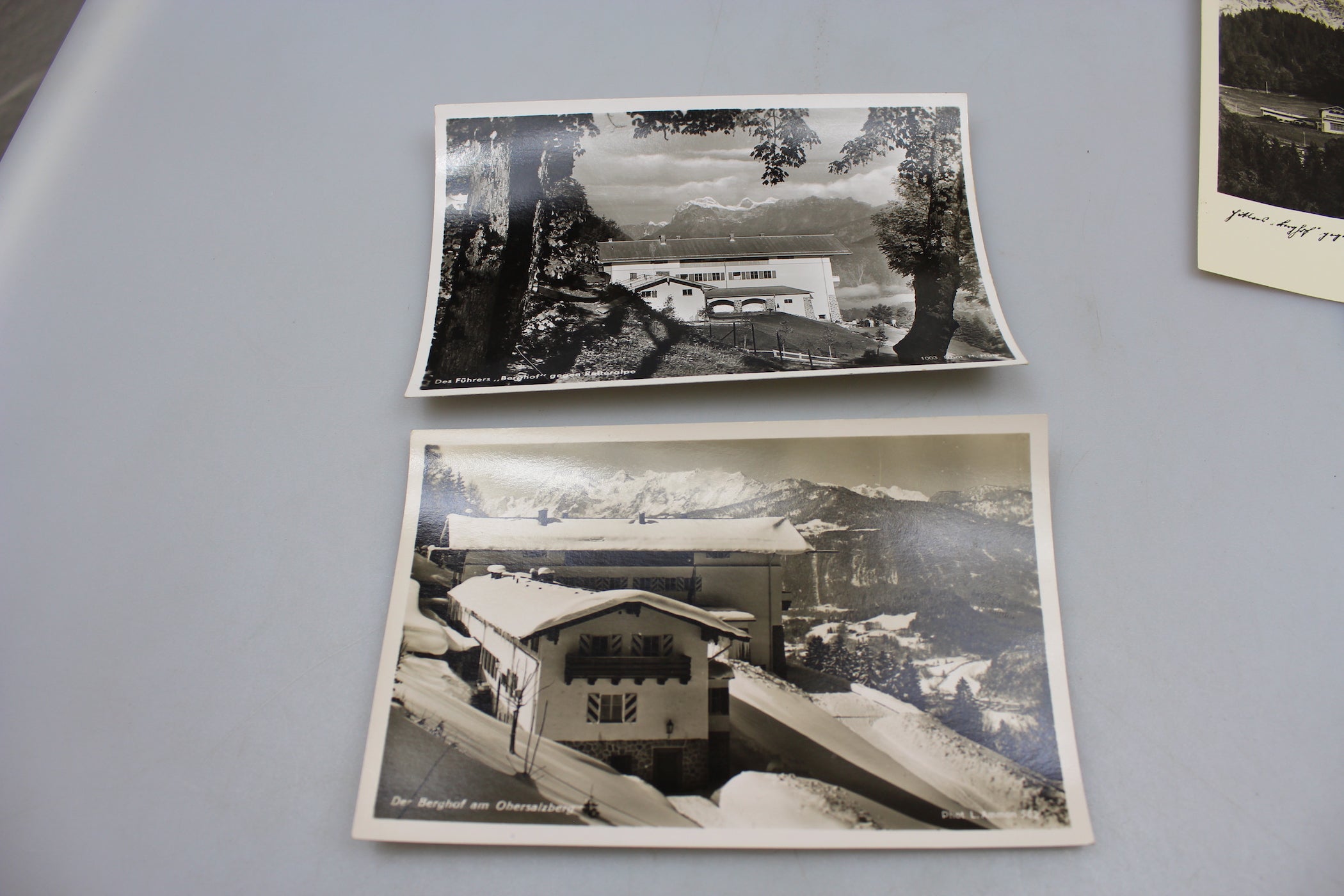 # 7 cartoline postali raffiguranti differenti scorci del Berghof