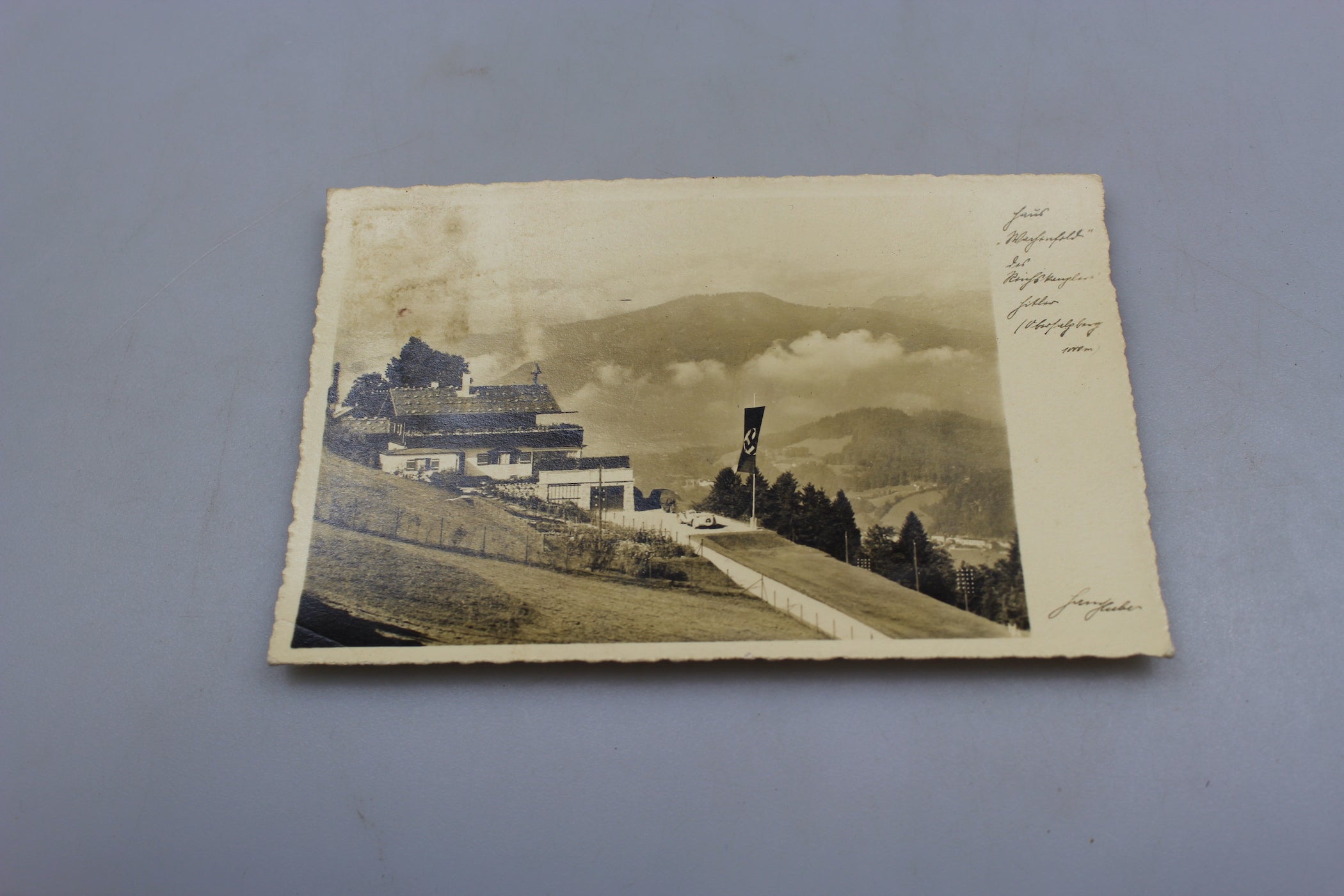 # 7 cartoline postali raffiguranti differenti scorci del Berghof