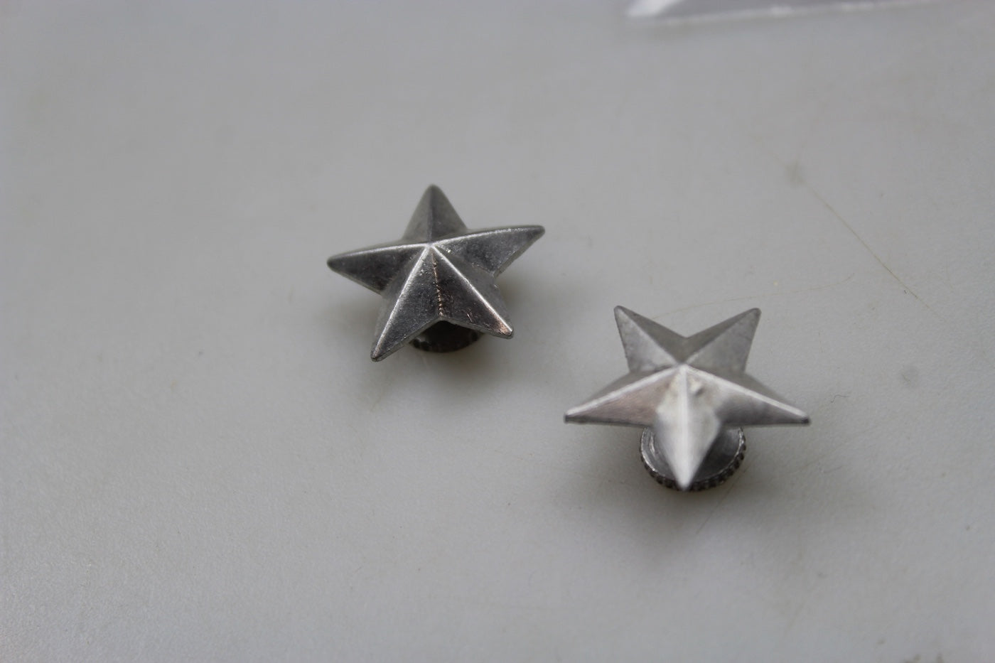 Coppia stellette bavero truppa REI WW2
