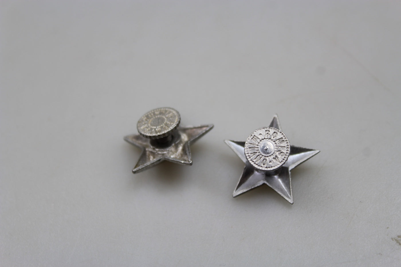 Coppia stellette bavero truppa REI WW2