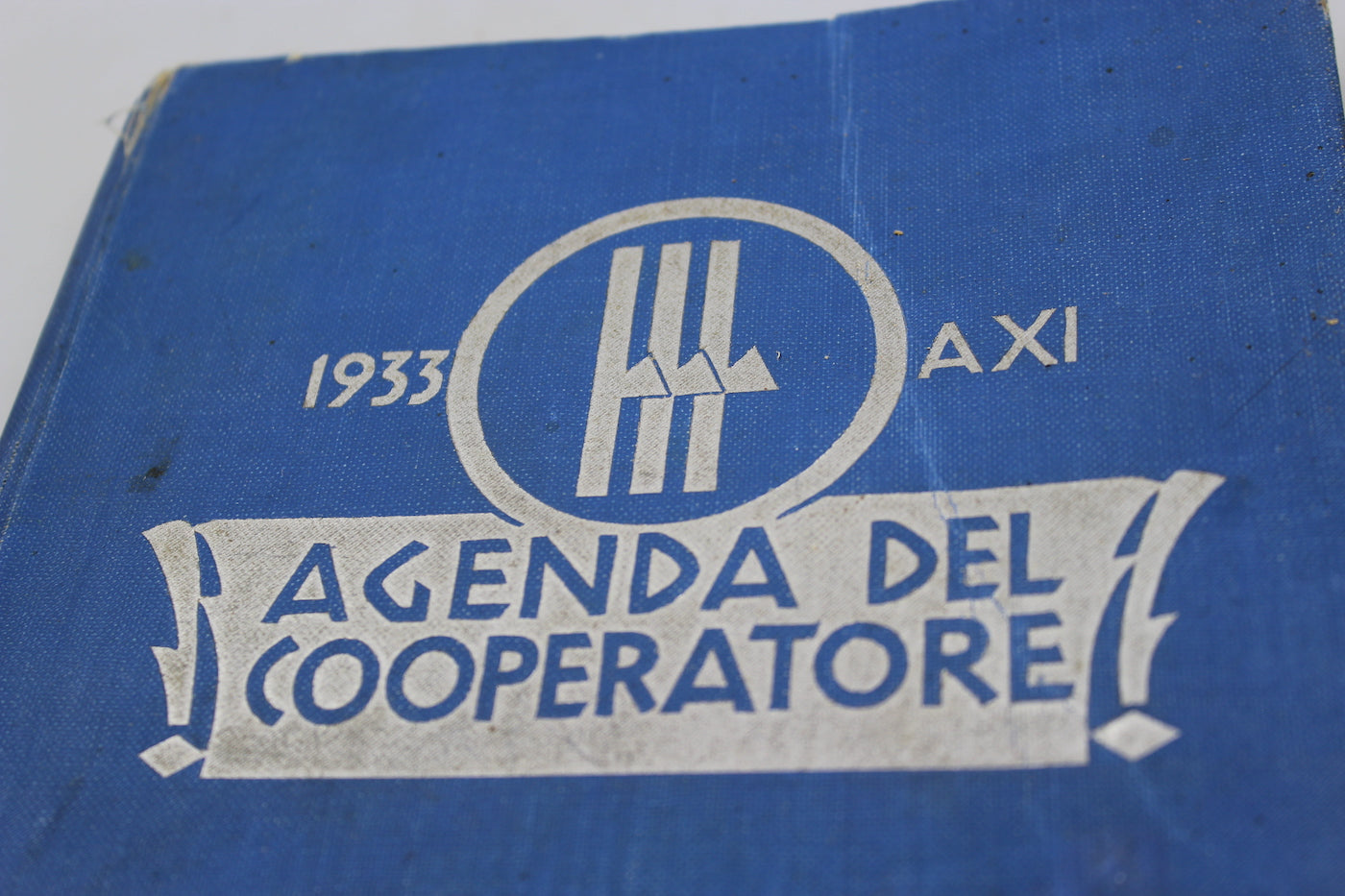 Agenda del Cooperatore PNF - 1933