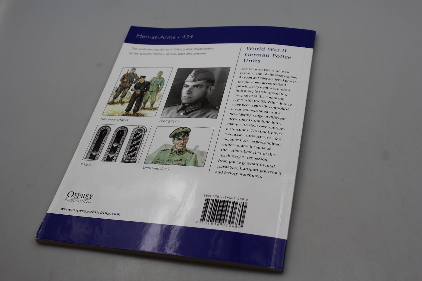 OSPREY - Men at Arms "WW2 German Police Units"