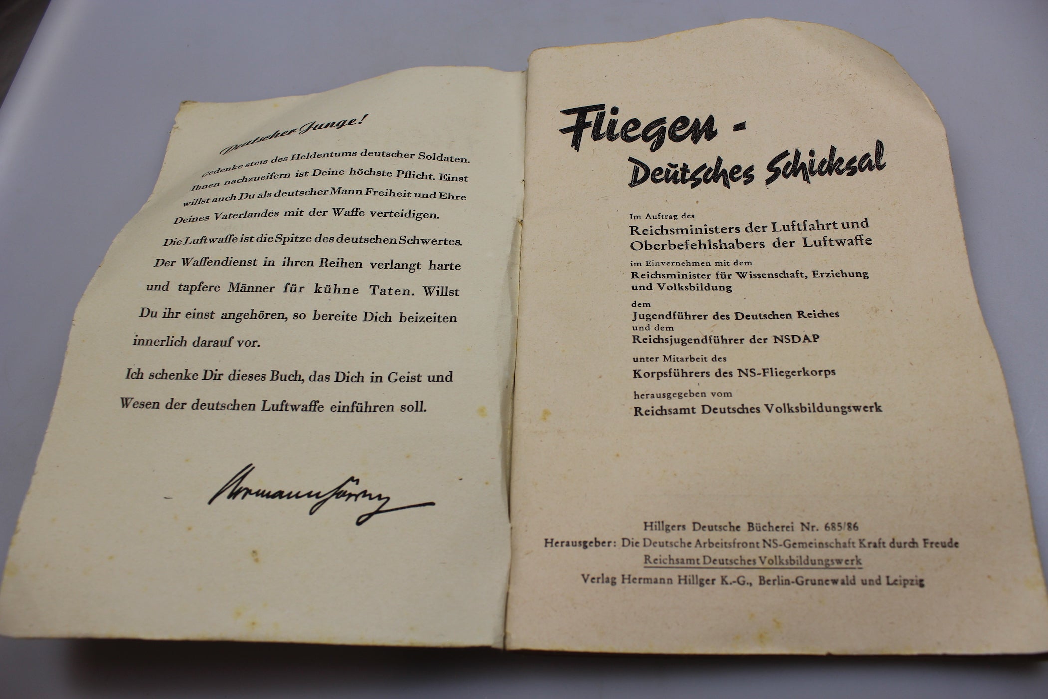 "Fliegen deutsches Schicksal" - 1941 -