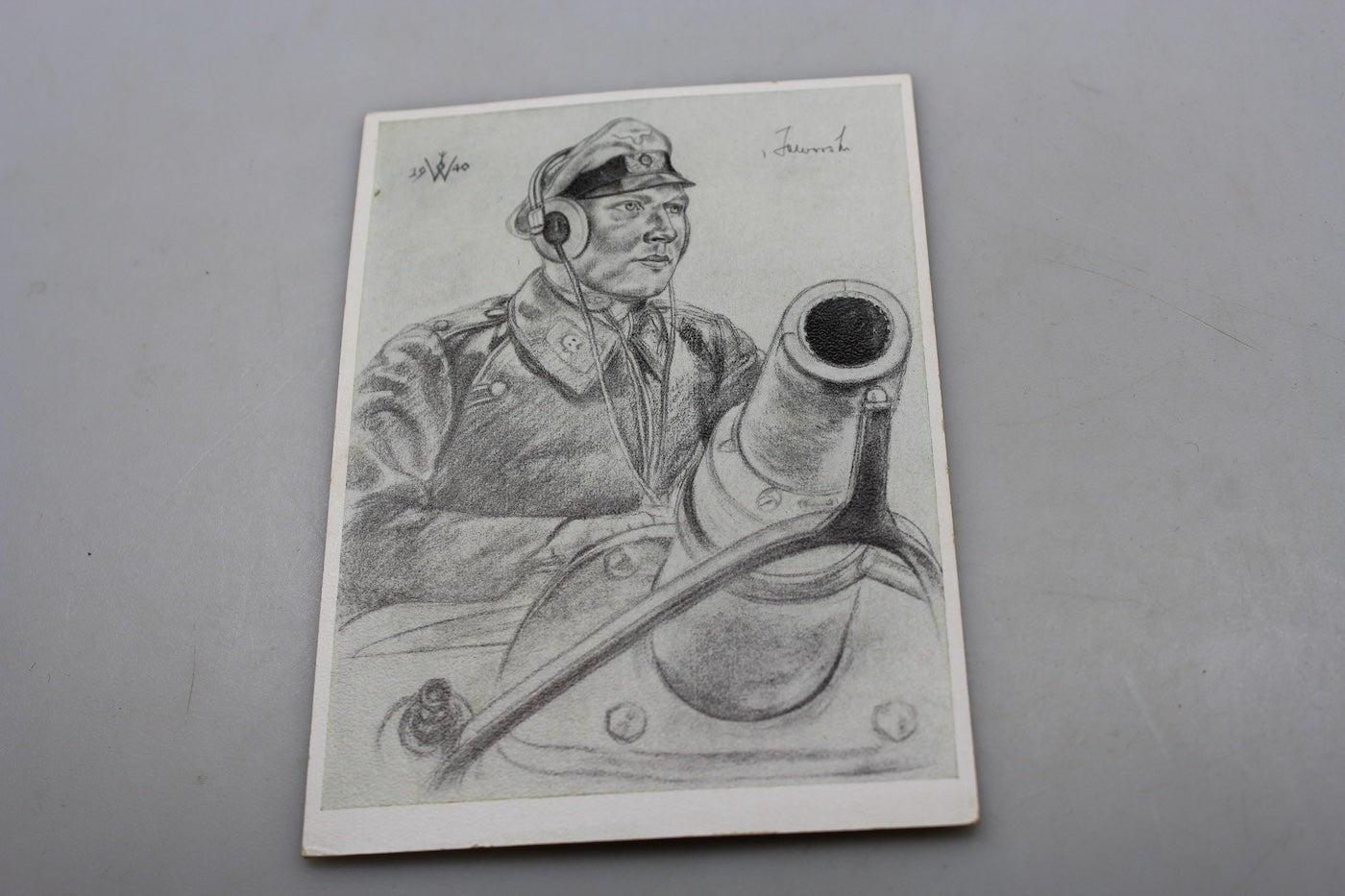 Cartolina postale Willrich - Serie “Manner der Westfront”