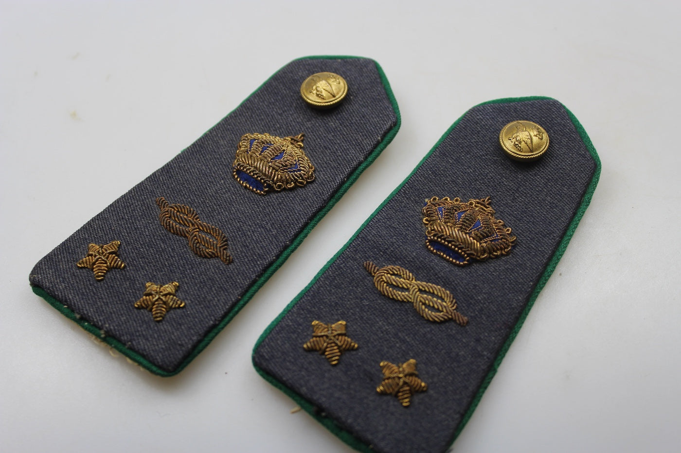 Coppia spalline Servizi Regia Aeronautica anni 30/40'