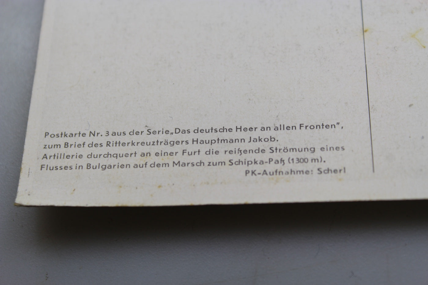 Cartolina postale serie "Das deutsche Heer an allen Fronten"