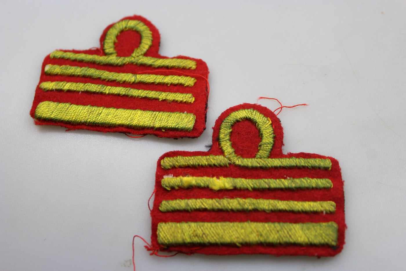 Coppia gradi Colonnello Comandante REI WW2