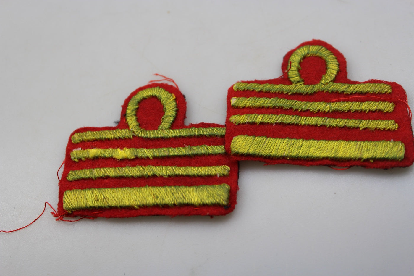 Coppia gradi Colonnello Comandante REI WW2