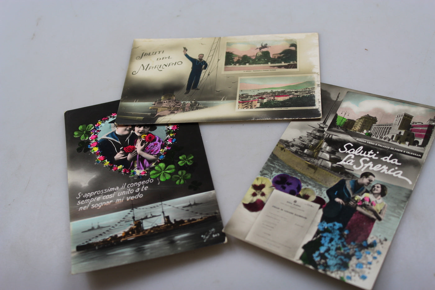 Cartoline postali (3) "Saluti da La Spezia"