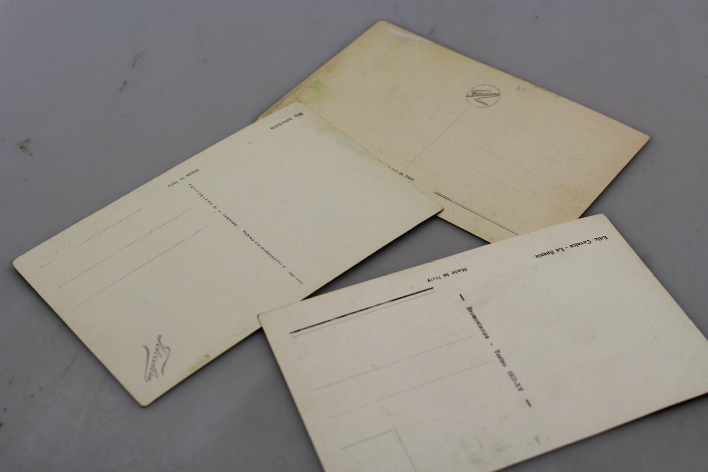 Cartoline postali (3) "Saluti da La Spezia"