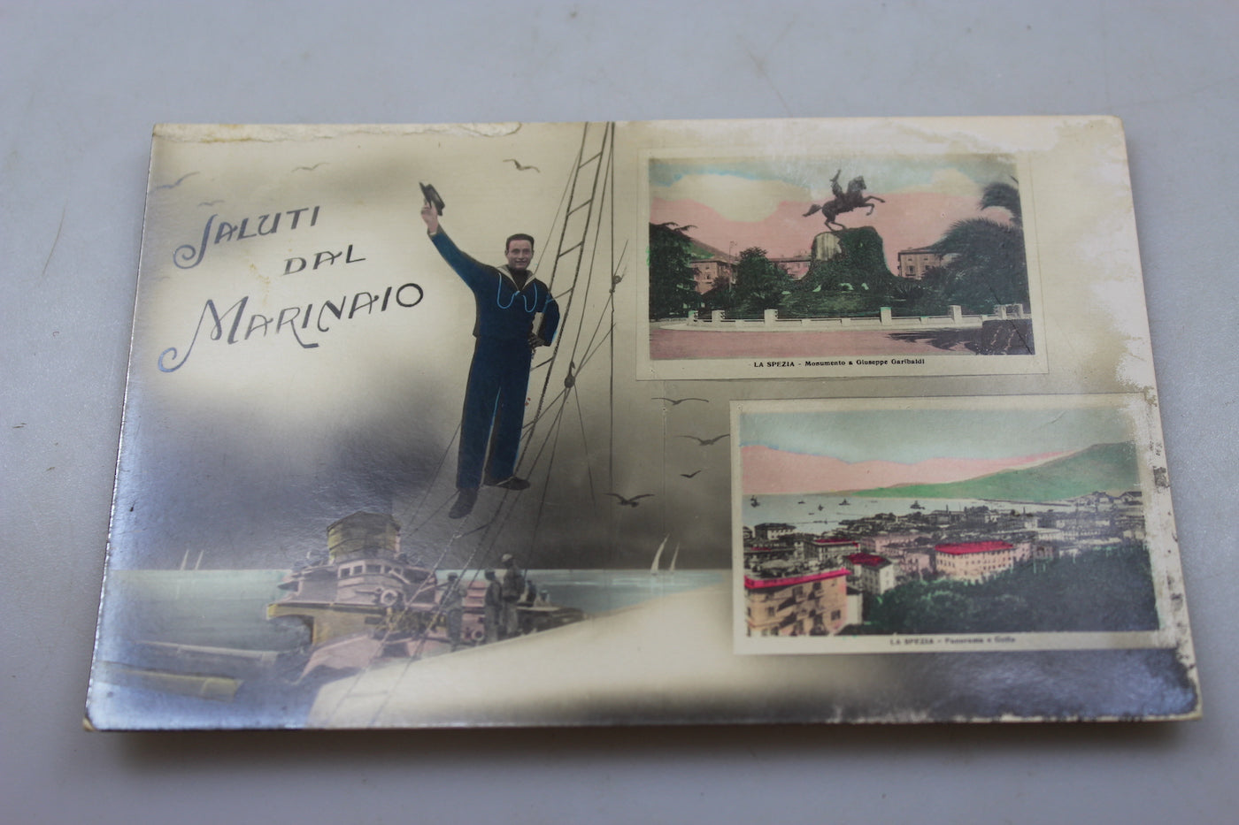 Cartoline postali (3) "Saluti da La Spezia"