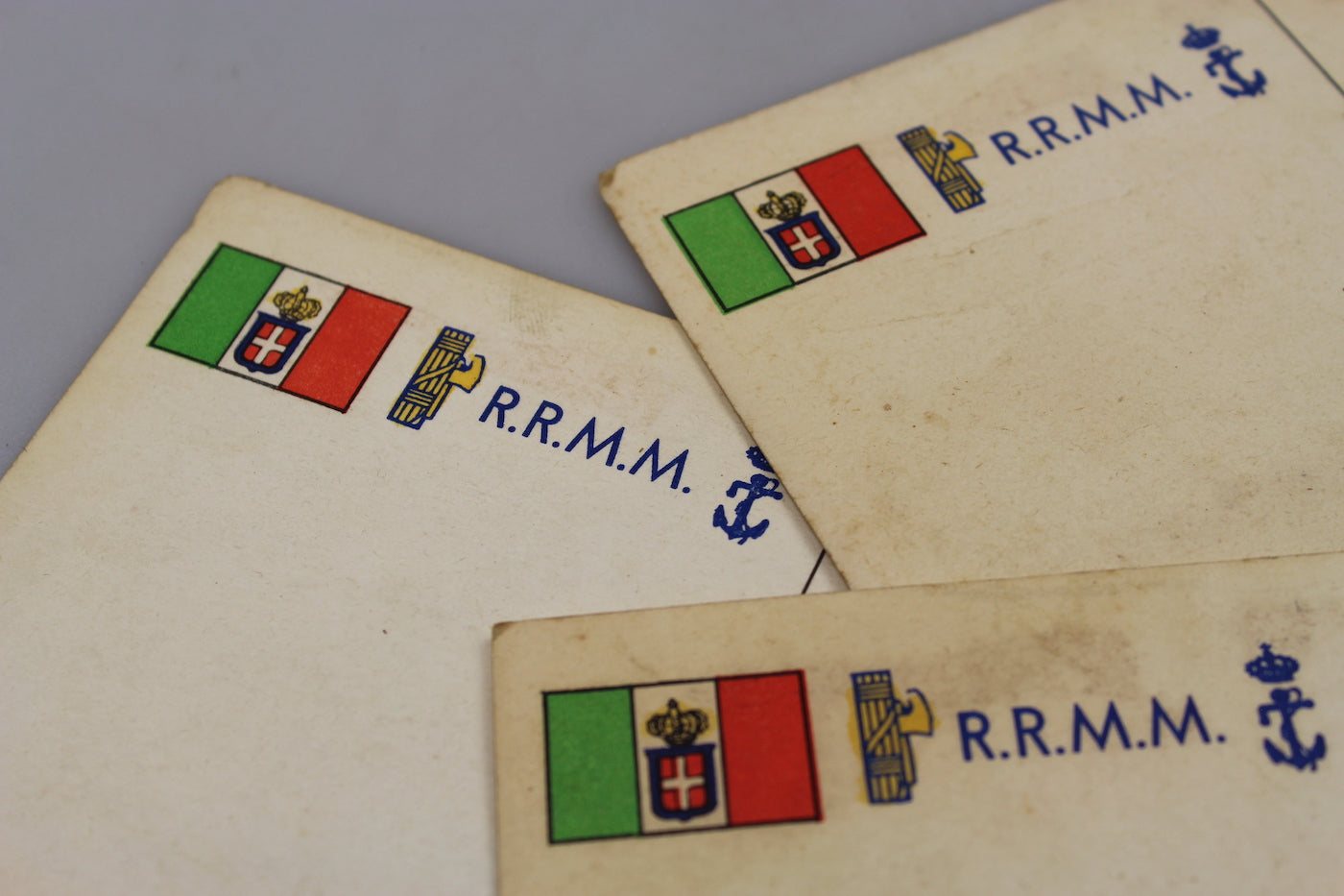 # 3 cartoline postali Regia Marina