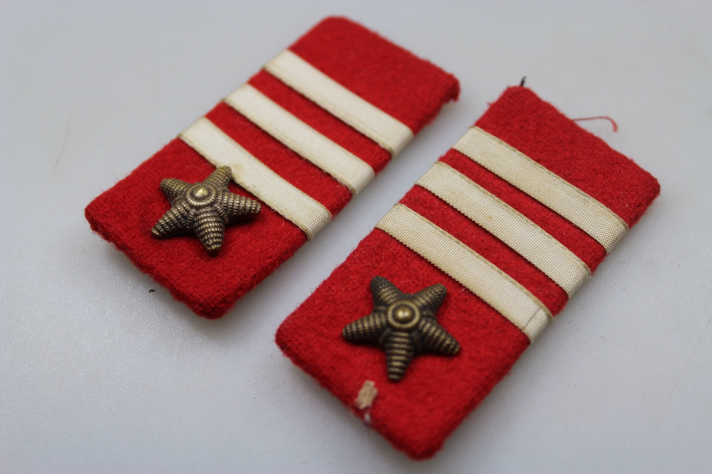 Coppia mostrine Mitraglieri REI WW2