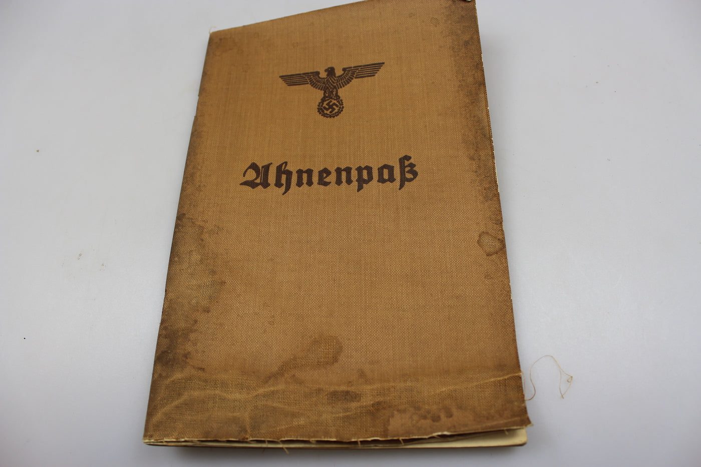 Ahnenpass, libretto personale delle origini - III° Reich