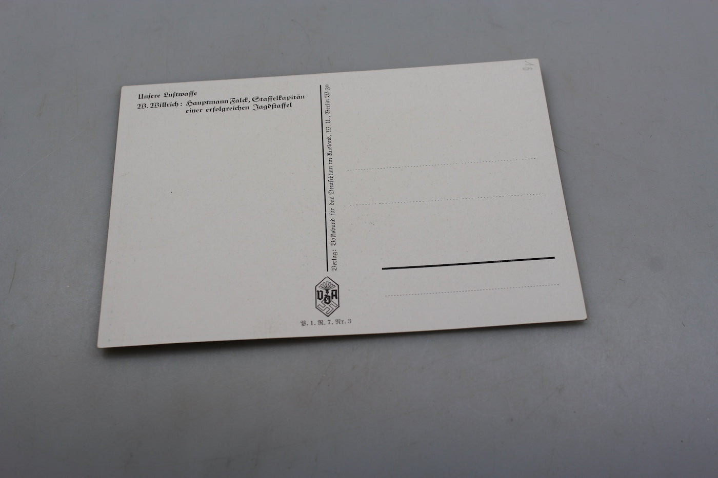 Cartolina postale Willrich – “Unsere Luftwaffe”, foto 2