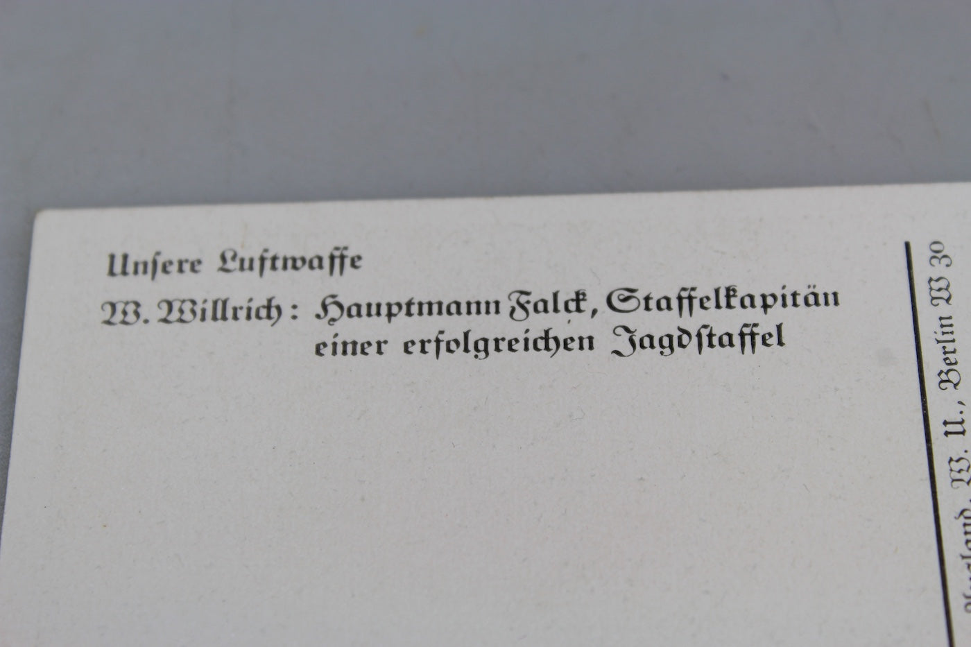 Cartolina postale Willrich – “Unsere Luftwaffe”, foto 3