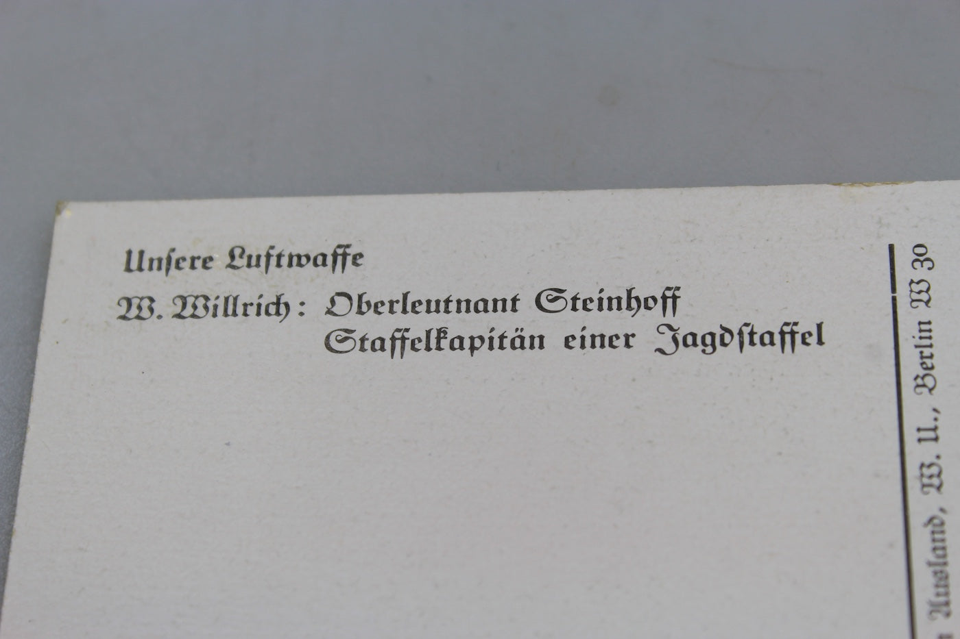 Cartolina postale Willrich – “Unsere Luftwaffe”