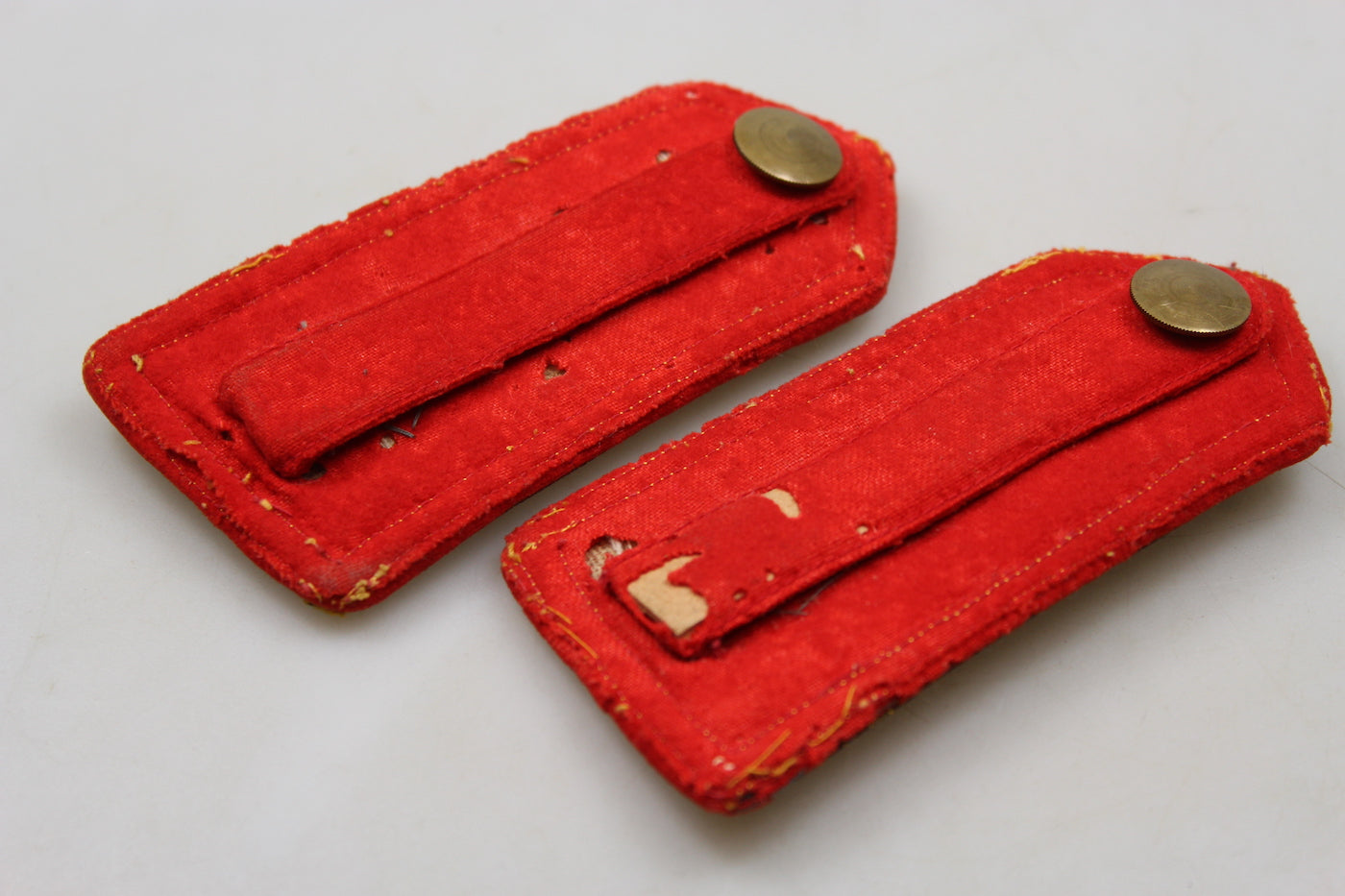 Coppia spalline M.34 Ufficiale Superiore REI WW2