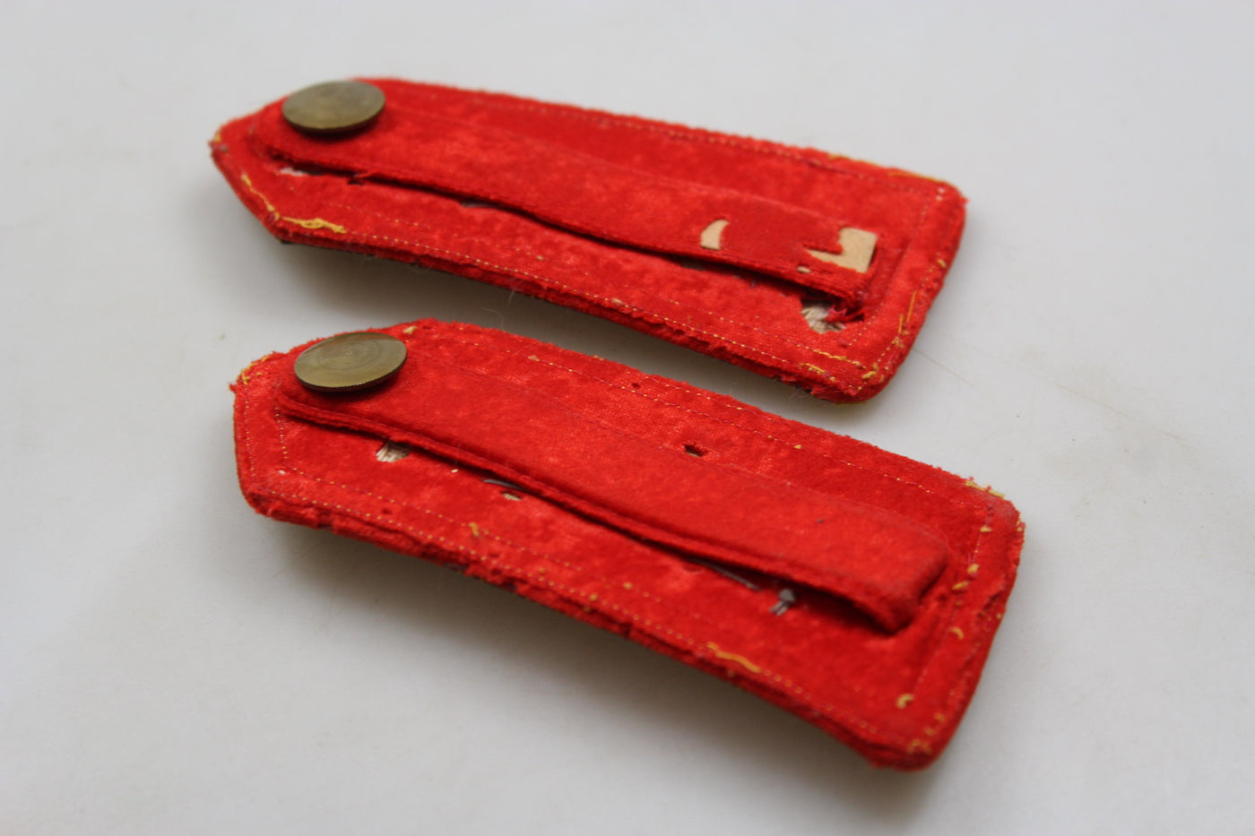 Coppia spalline M.34 Ufficiale Superiore REI WW2