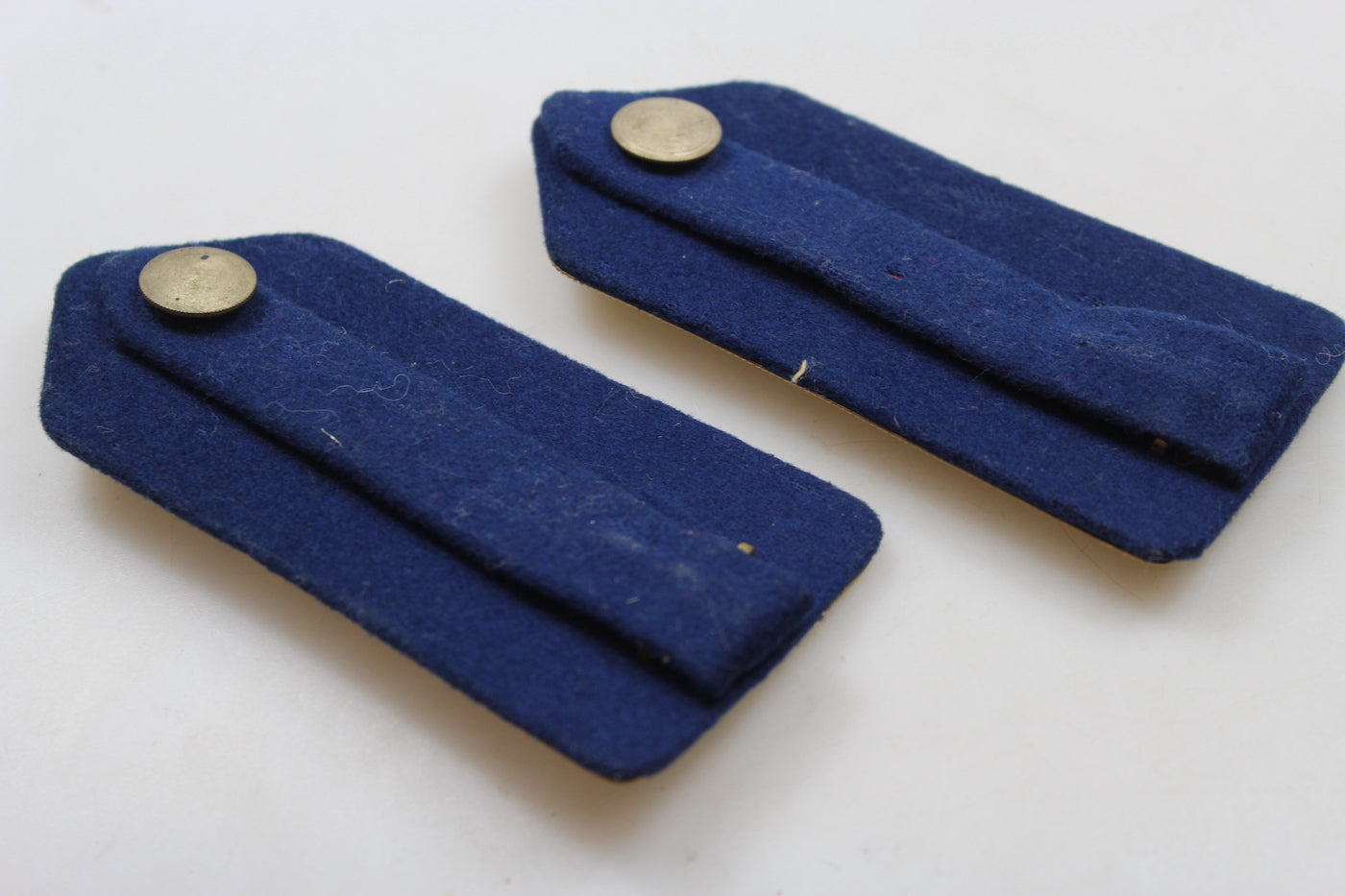 Coppia spalline M.34 a lastra dorata Ufficiale REI WW2
