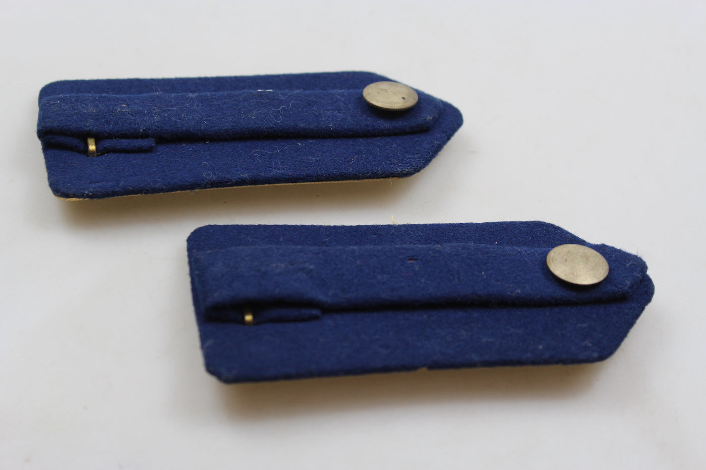 Coppia spalline M.34 a lastra dorata Ufficiale REI WW2