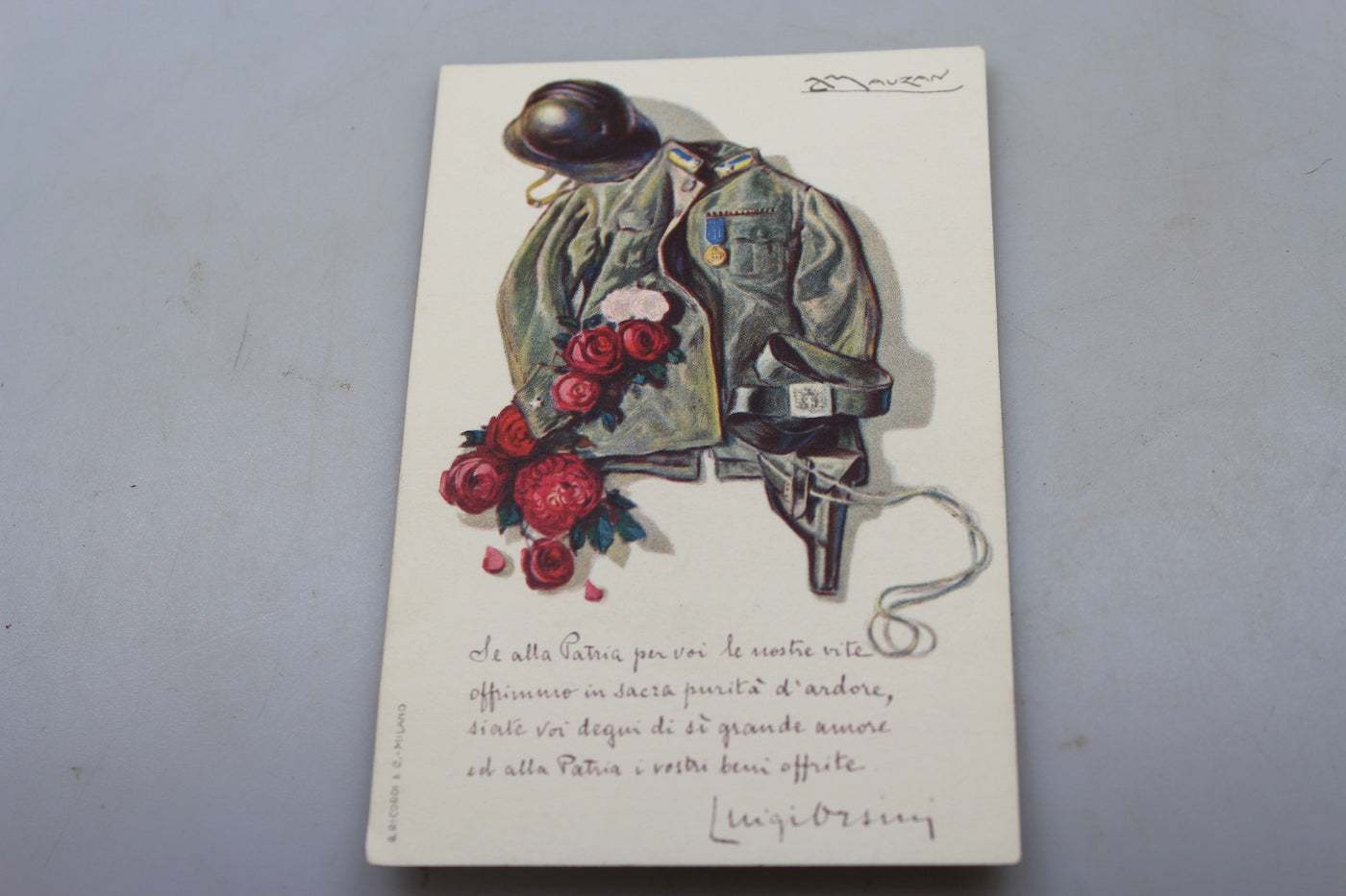 Cartolina "prestito" WW1